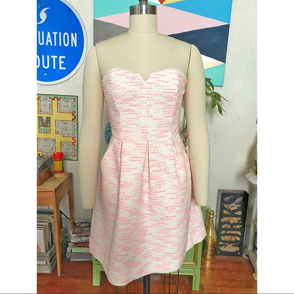 Anthropologie Strapless Dress Moulinette Soeurs